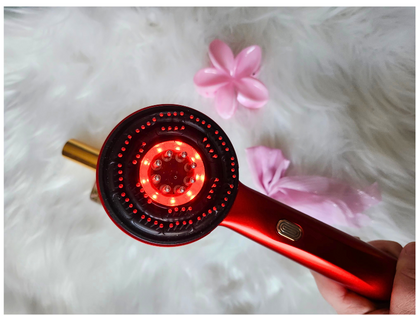 Lunea Scalp Glow Massager – LED Hair & Scalp Therapy Brush