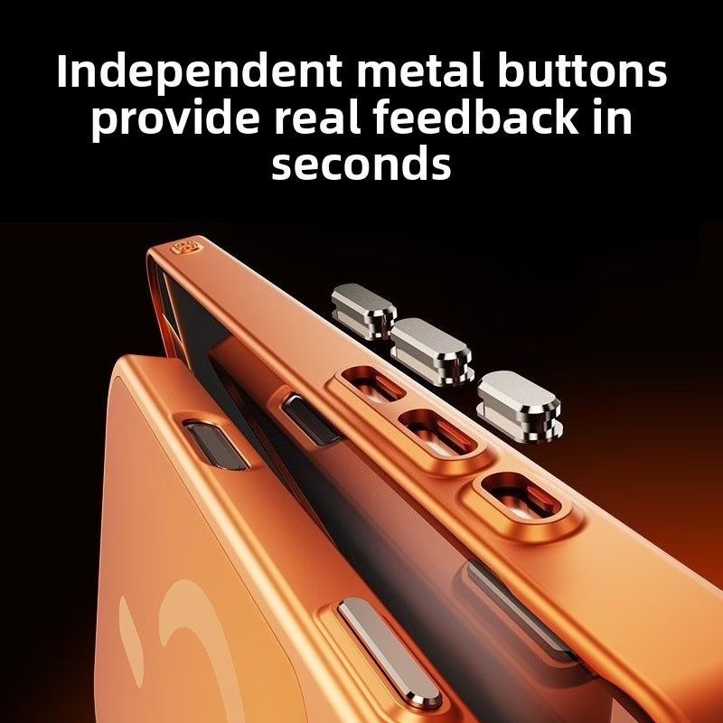 Premium Metallic Case for iPhone 17 – Shockproof • Slim • MagSafe Compatible